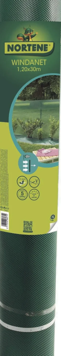 Nortene Zichtdoek Zichtbelemmering Windanet Groen 1X3M-Brico