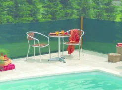 Nortene Zichtdoek Zichtbelemmering Extranet Groen 1,5X10M-Brico Hot