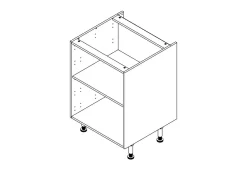 Brico Onderkast Keuken Modulo Wit 60Cm New