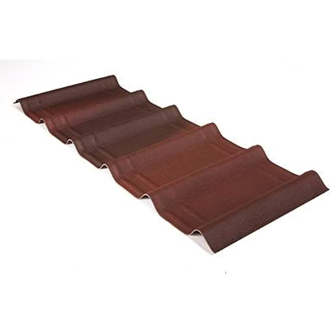 Brico Onduvilla 'Onduline' Dakbedekking Rood Gevlamd 106 X 40 X 6 Cm