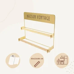 Brico Orange85 Keukenrolhouder Rollenhouder Hangend Voor Keukenpapier Outlet