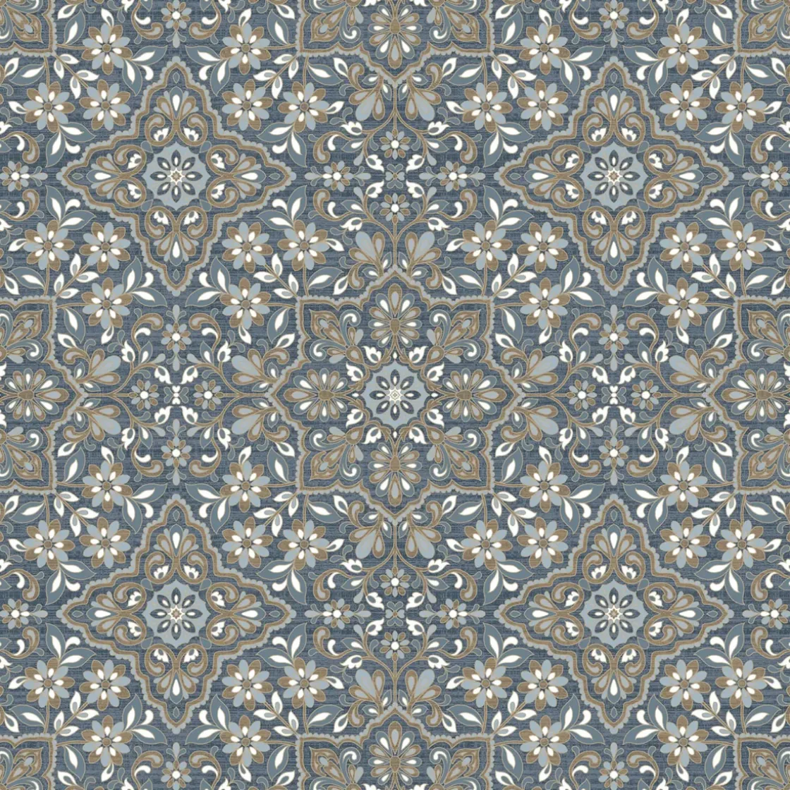 Papierbehang Homestyle Fh37542 Blauw-Brico