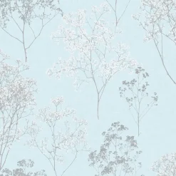 Papierbehang Homestyle Fh37510 Blauw-Brico New