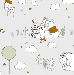 Papierbehang Winnie The Pooh Up, Up And Away-Brico New