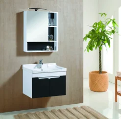 Brico Parma Ledverlichting Spiegel 30Cm Zwart