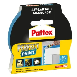 Pattex Afplaktape Perfect Paint 19Mmx25M-Brico Clearance