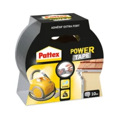 Pattex Afplaktape 'Power Tape' Grijs 10M-Brico Clearance