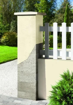 Penez Herman Kolom Te Bekleden 26 X 26 X 20 Cm Grijs-Brico Clearance