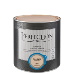 Perfection Muurverf Ultradekkend Zijdeglans Perzik Roze 2,5L-Brico New