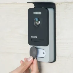 Philips Videointercom Welcomeeye Connect2 Touchscreen 130° Kijkhoek-Brico Hot