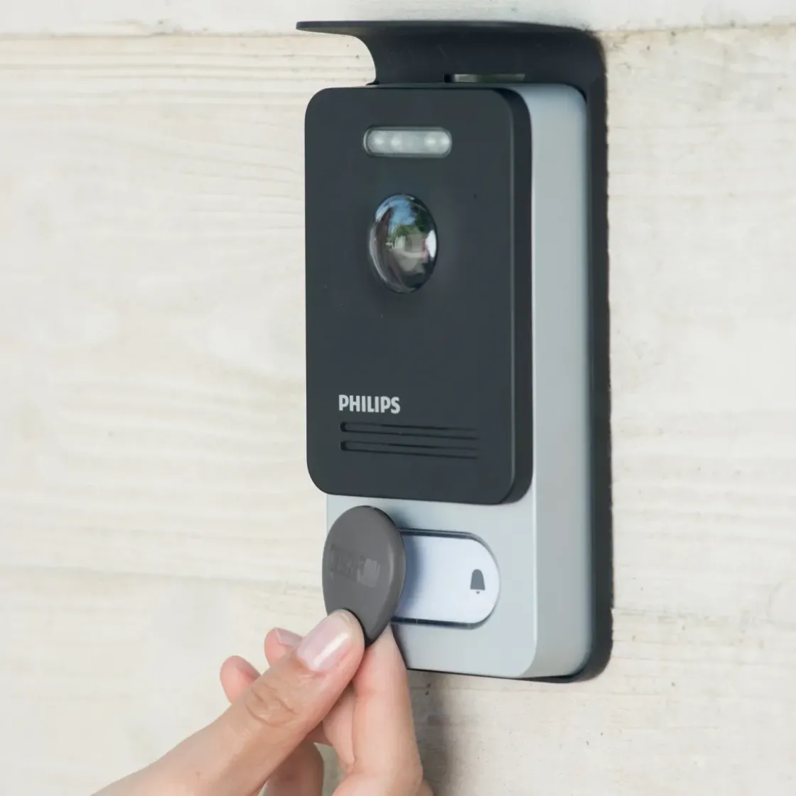 Philips Videointercom Welcomeeye Connect2 Touchscreen 130° Kijkhoek-Brico Hot