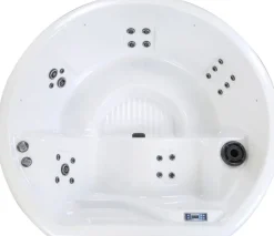 Poolstar Spa Acrylique Halfmoon 4 Personen-Brico Outlet