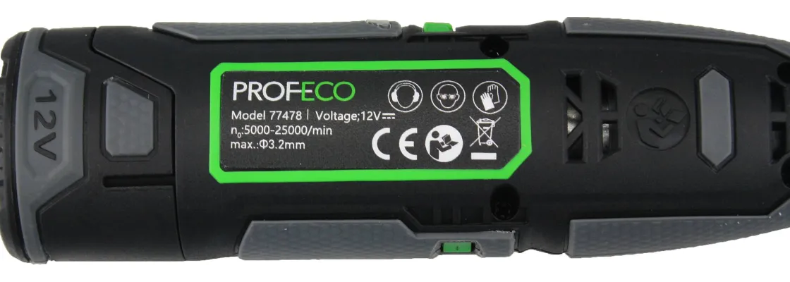 Brico Profeco Multitool 12V 1.3Ah Incl. Accu & Oplader +50 Accessoires Online