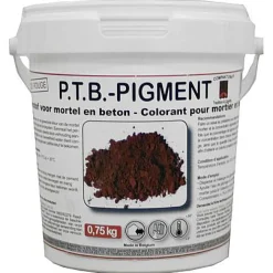Brico Ptb Kleurstof Voor Mortel En Beton Rood 0,75 Kg Sale