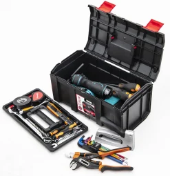 Brico Qbrick Gereedschapskoffer Set Regular R-Box 19