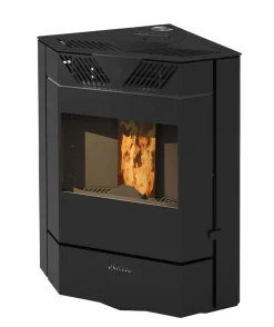 Pelletkachels<Brico Qlima Pelletkachel Fiorina 74-S Line 7,45Kw Zwart