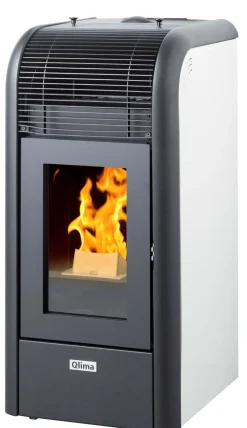Pelletkachels<Brico Qlima Pelletkachel Lindara 100
