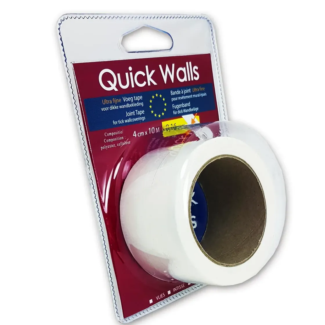 Quick Walls Voegband Dikke Coating Ultrafijn Vliesbehang-Brico Hot