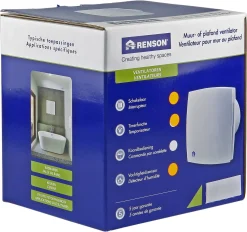 Brico Renson Badkamerventilator 7412H O125Mm Design Grijs Online