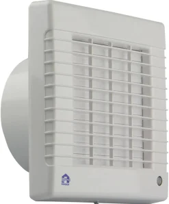 Brico Renson 7231T Badkamerventilator O100Mm 12V Afsluitbaar Met Timer Wit Clearance
