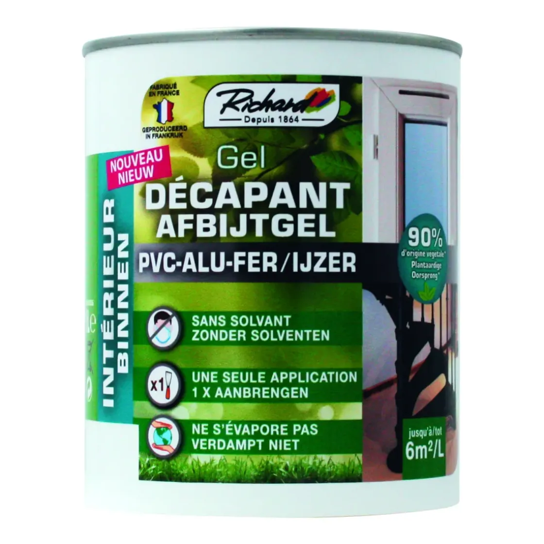 Richard Afbijtgel Pvc-Alu-Ijzer Binnen 1L-Brico