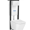 Brico Roca Inbouwreservoir Set Cassandra | Soft-Close Toiletzitting Outlet