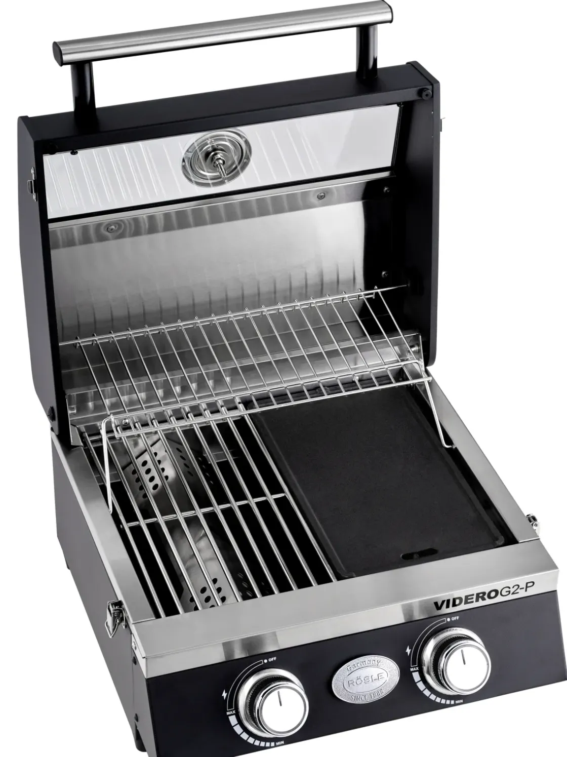 Rosle Gasbarbecue Videro G2-P 45X45X34,7Cm-Brico Online