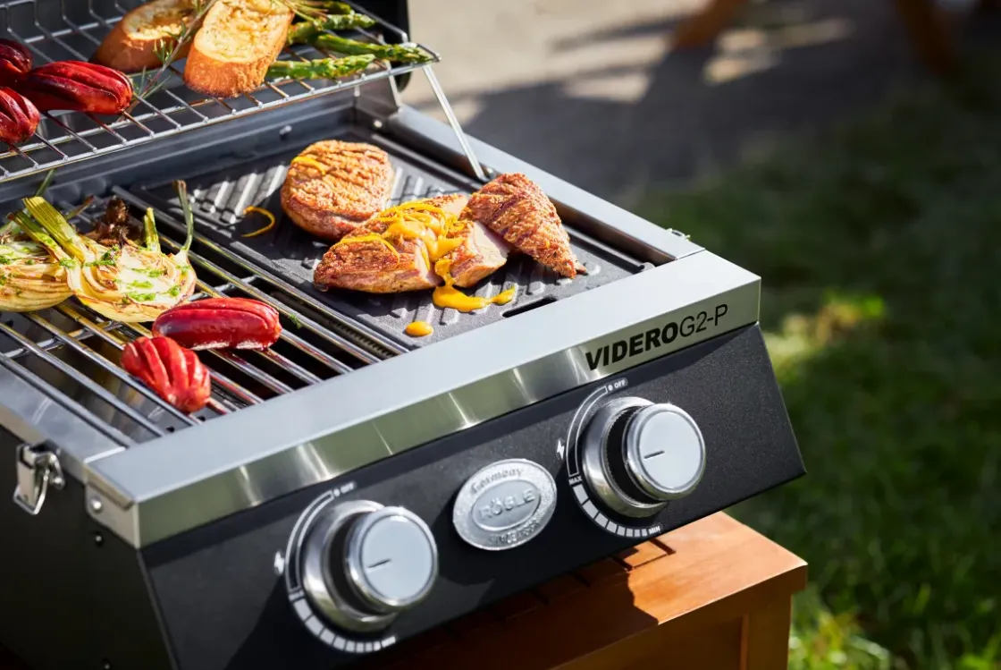 Rosle Gasbarbecue Videro G2-P 45X45X34,7Cm-Brico Online