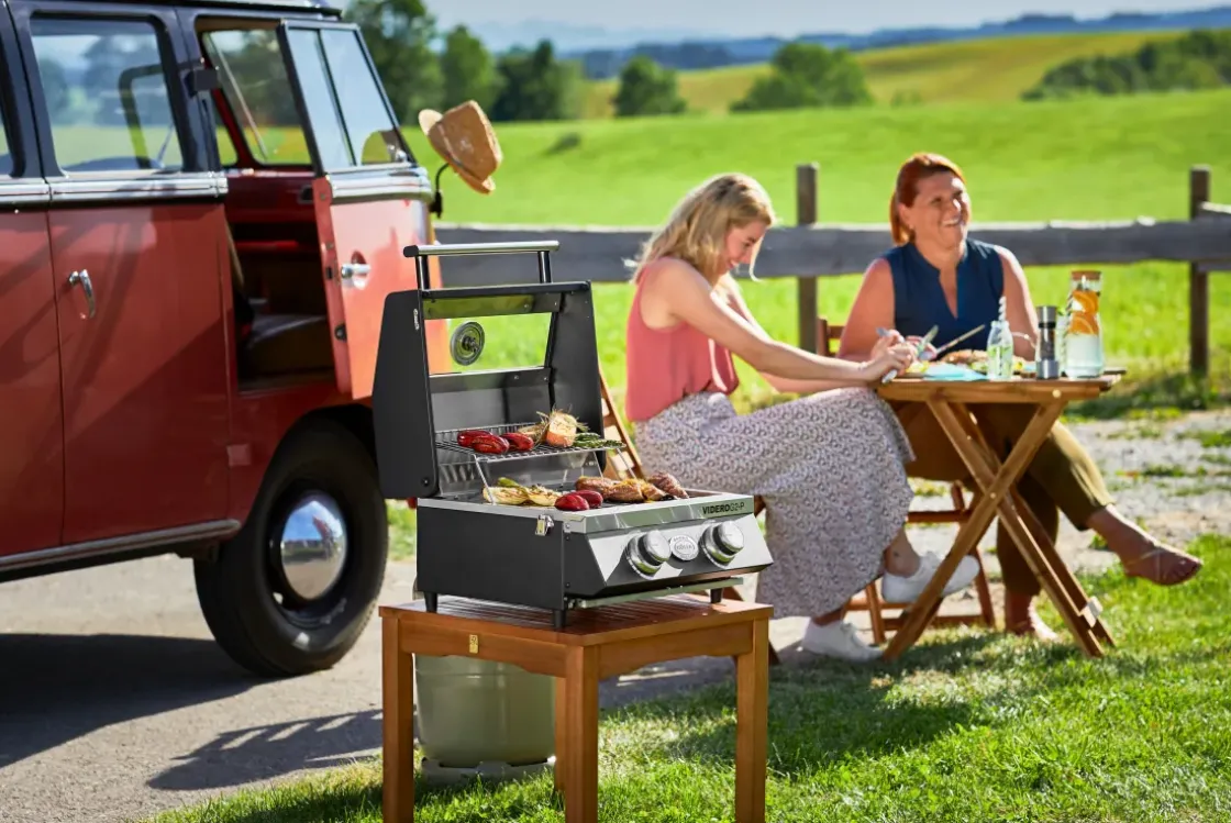 Rosle Gasbarbecue Videro G2-P 45X45X34,7Cm-Brico Online