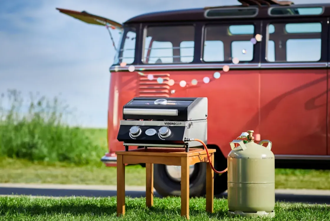 Rosle Gasbarbecue Videro G2-P 45X45X34,7Cm-Brico Online