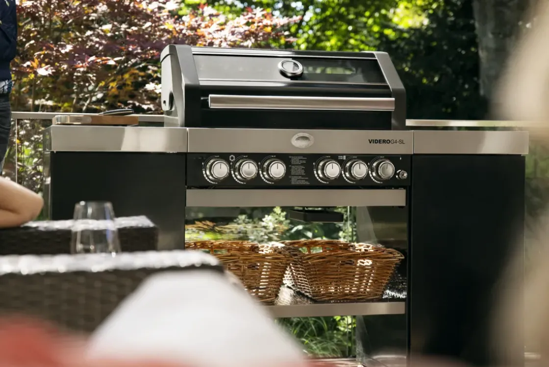 Rosle Gasbarbecue Videro G4-Sl 30Mbar 154X60X118Cm-Brico New