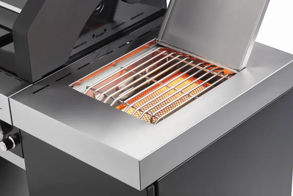 Rosle Gasbarbecue Videro G4-Sl 30Mbar 154X60X118Cm-Brico New