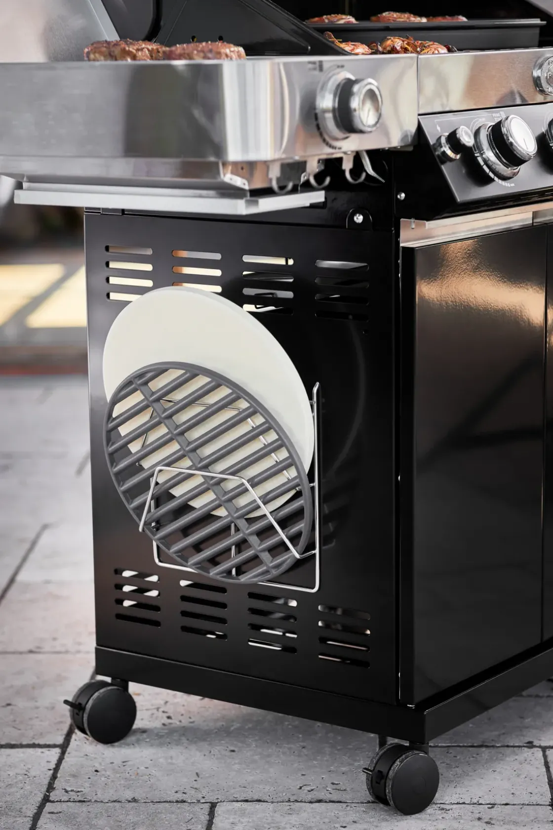 Rosle Gasbarbecue Videro G4-S Vario 30Mbar 81,5X65,5X65,5Cm-Brico Online