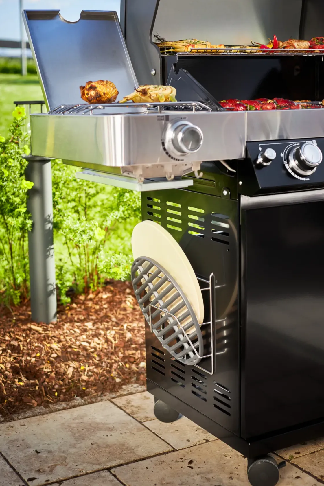 Rosle Gasbarbecue Videro G4-S Vario 30Mbar 81,5X65,5X65,5Cm-Brico Online