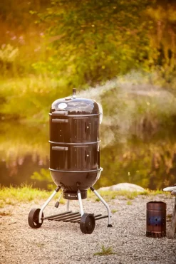 Rosle Houtskoolbarbecue Smoker F50-S No.1 69X38X136Cm-Brico Hot