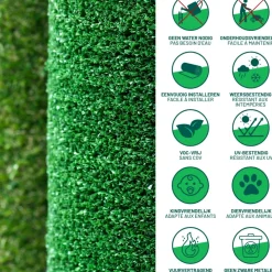 Royal Melbourne Kunstgras 8 Mm - 100X200 Cm-Brico Clearance