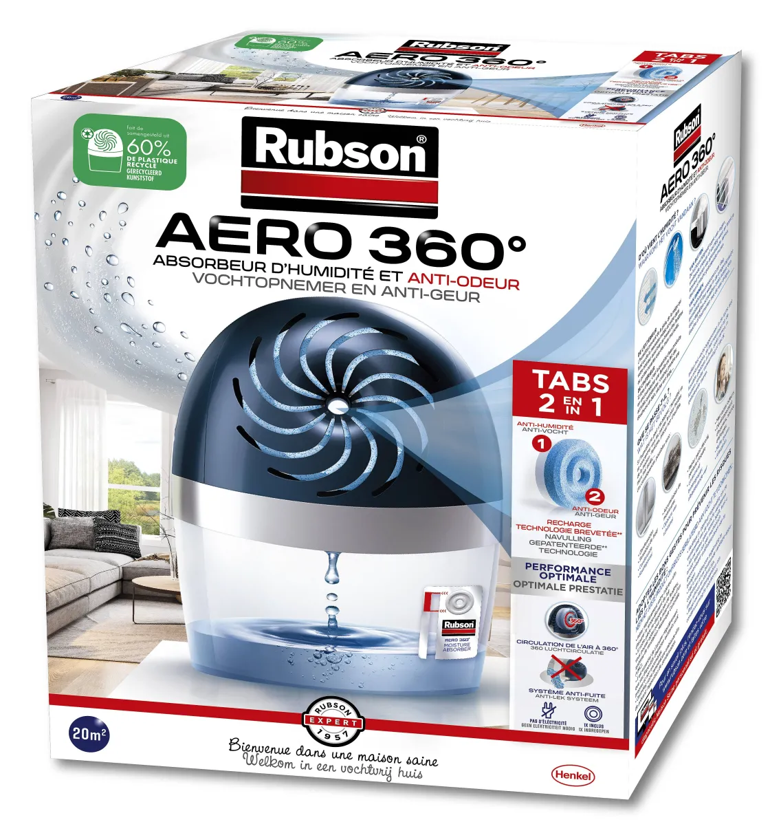 Brico Rubson Vochtopnemer Aero 360 450Gr Outlet