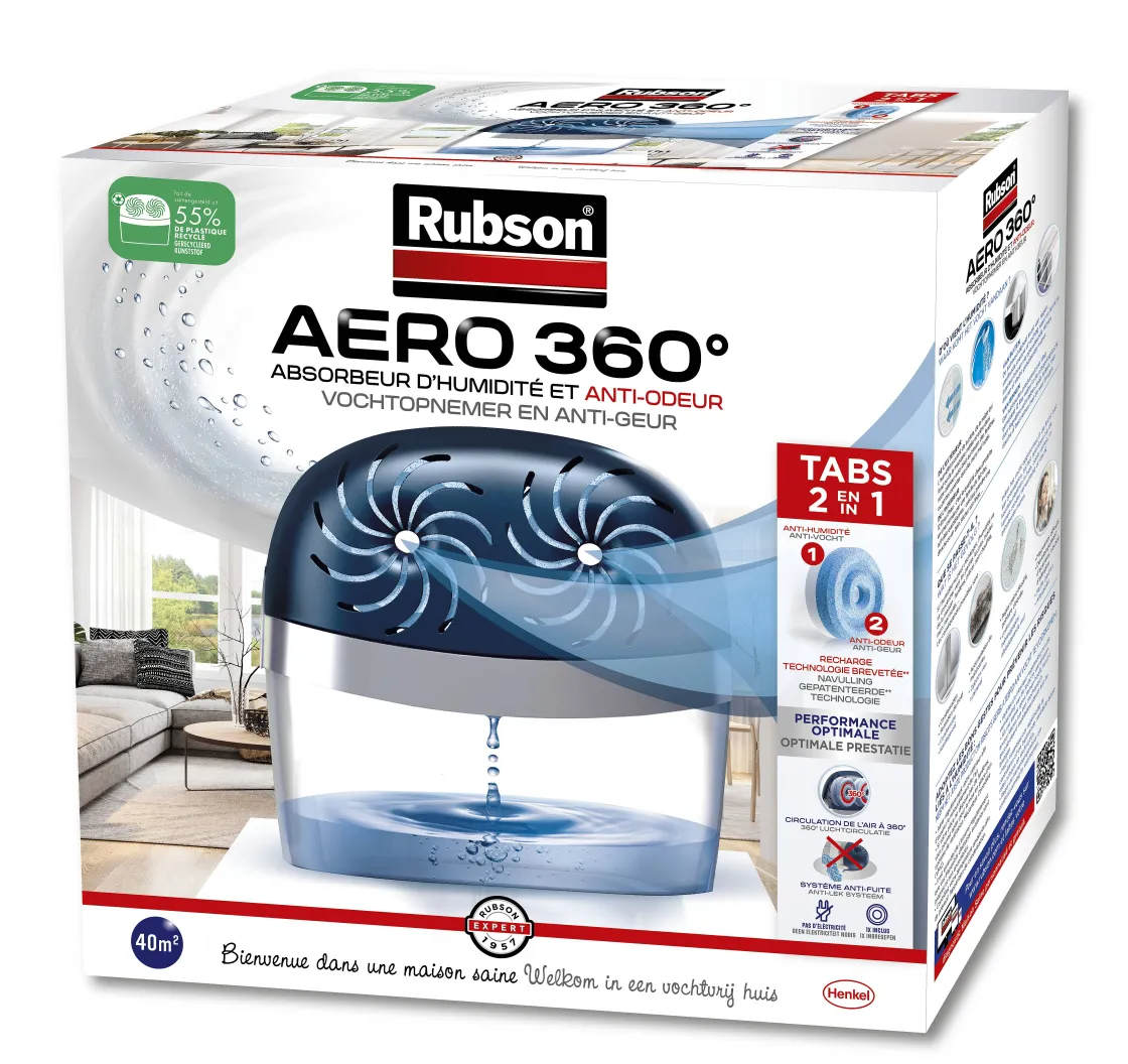 Brico Rubson Vochtopnemer Aero 360 40M² 900Gr Discount