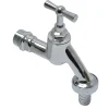 Brico Sanivesk Tapkraan Met Krukbediening En Slangwartel Chroom ( Buitendraad X Buitendraad )1/2" X 3/4" Sale