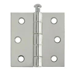 Scharnier Met Stalen Pen 63X63Mm Gegalvaniseerd 2 Stuks-Brico Online