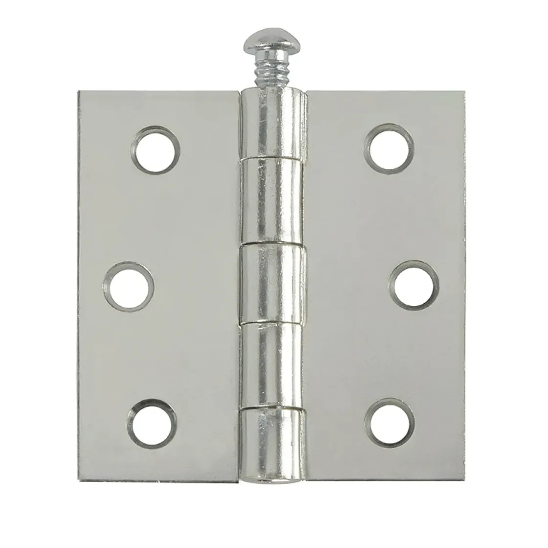 Scharnier Met Stalen Pen 63X63Mm Gegalvaniseerd 2 Stuks-Brico Online