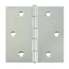 Scharnier 40X50Mm Gegalvaniseerd 6 Stuks-Brico Discount