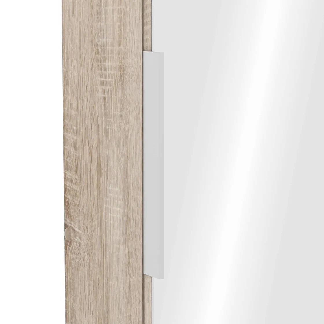 Brico Schoenenkast Met Spiegeldeur Wit 173X50Cm Hot