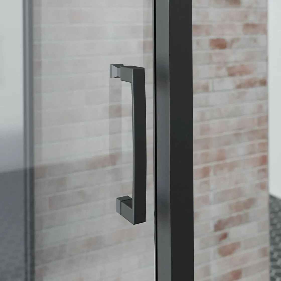 Brico Schulte Complete Cabine - Schuifdeur - 85X115X215 - Bali - Zwart Sale