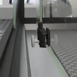 Brico Schulte Complete Cabine - Schuifdeur - 85X115X215 - Bali - Zwart Sale