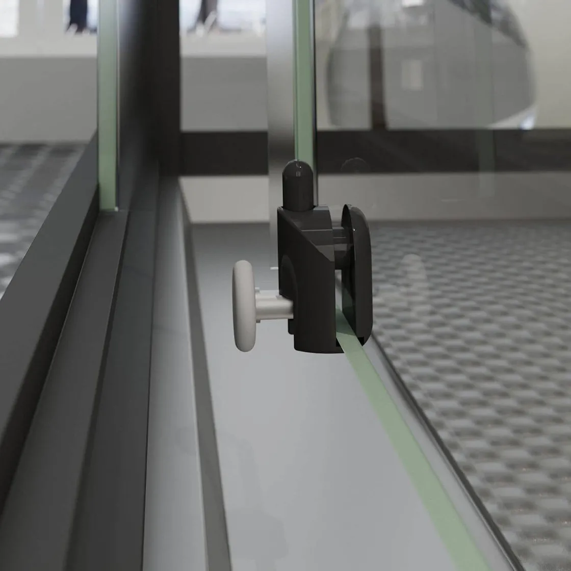 Brico Schulte Complete Cabine - Schuifdeur - 85X115X215 - Bali - Zwart Sale