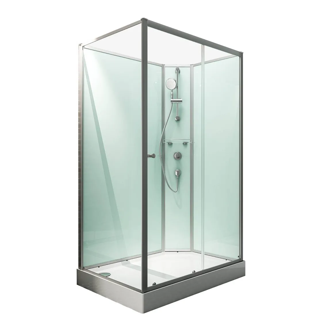 Brico Schulte Complete Cabine - Schuifdeur - 90X140 - Rechts - Ibiza New