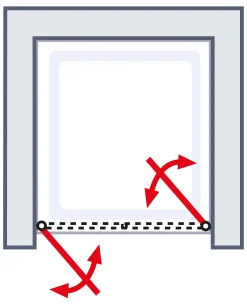 Brico Schulte Complete Cabine - 80X80X190 - Wit -Helder - Juist Best
