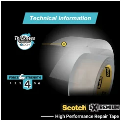 Scotch™ Extremium Transparant Uv-Bestendig Niet Vergelend Tape 25Mx48Mm-Brico Hot