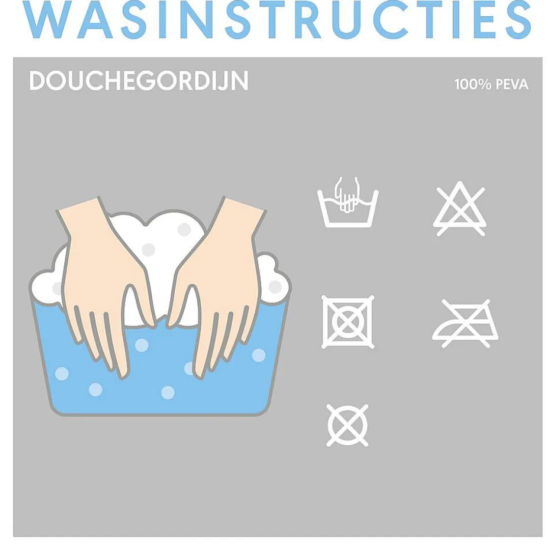 Brico Sealskin Brave Douchegordijn 180X200 Cm Peva Donkerroze / Wit Outlet